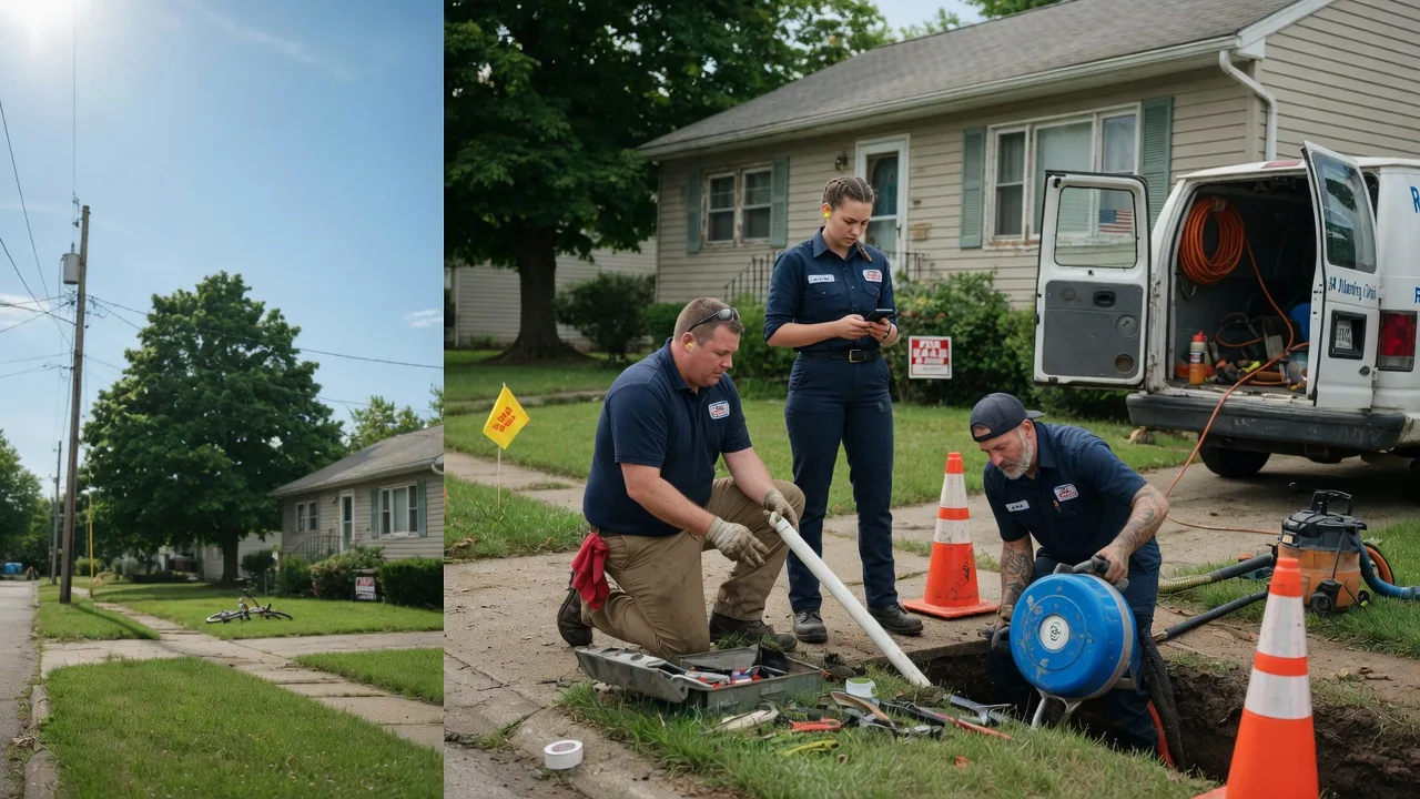 Sewer Line Repair in Irvington, IL near me
